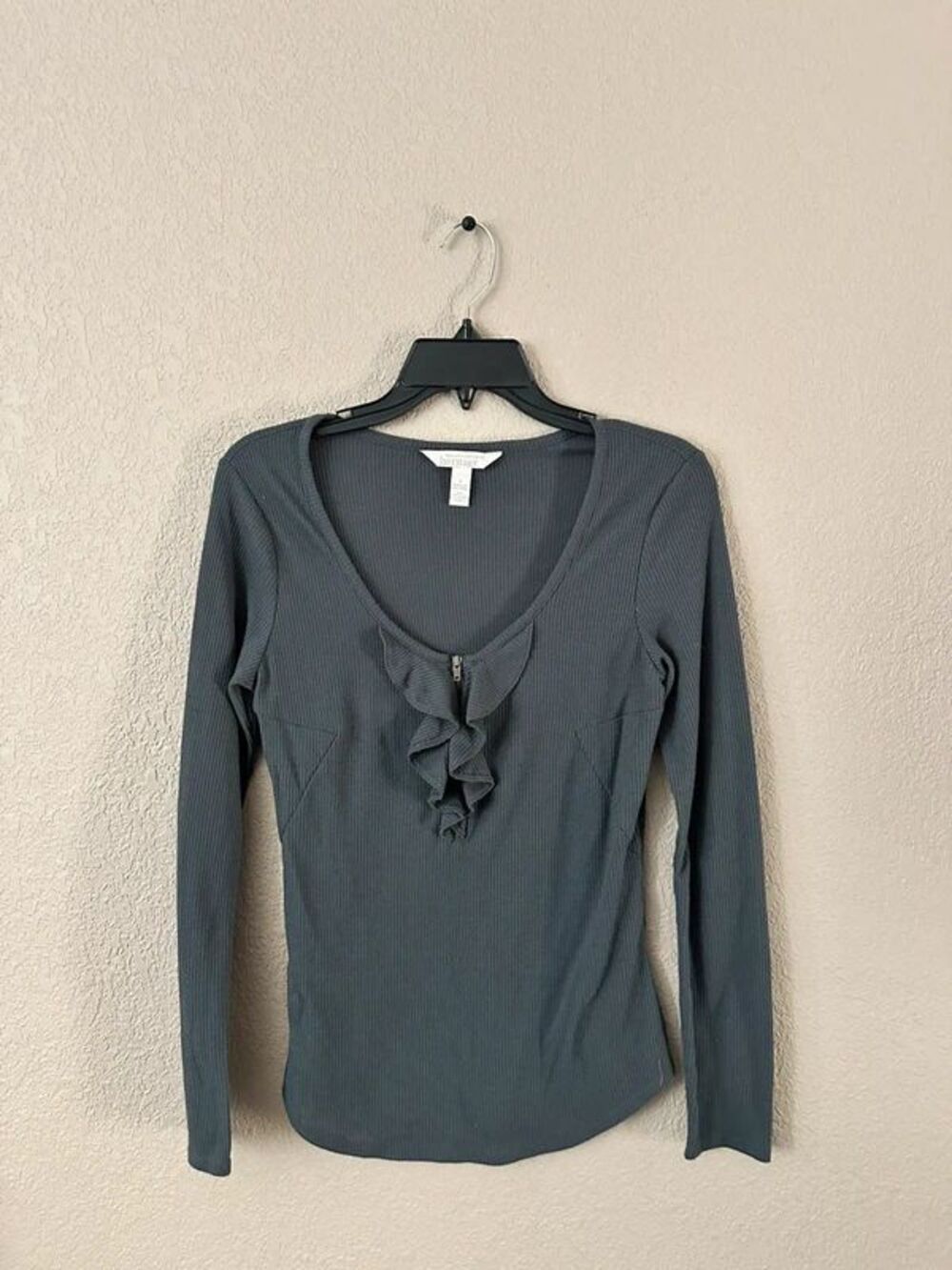 Banana Republic Heritage Collection Ribbed long-sleeve top Size S